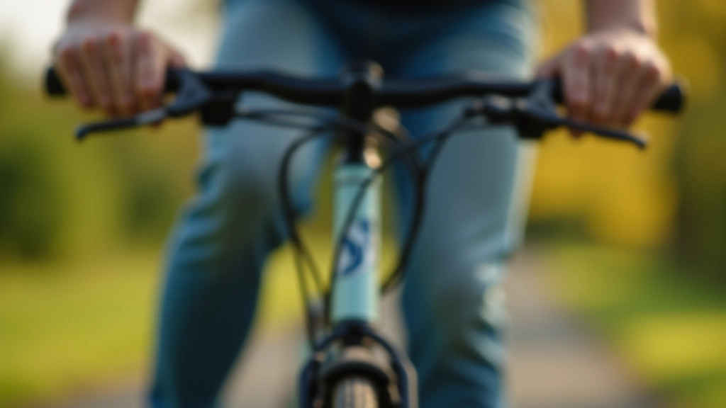 Close-up of bicycle frame showing seat height adjustment and frame geometry